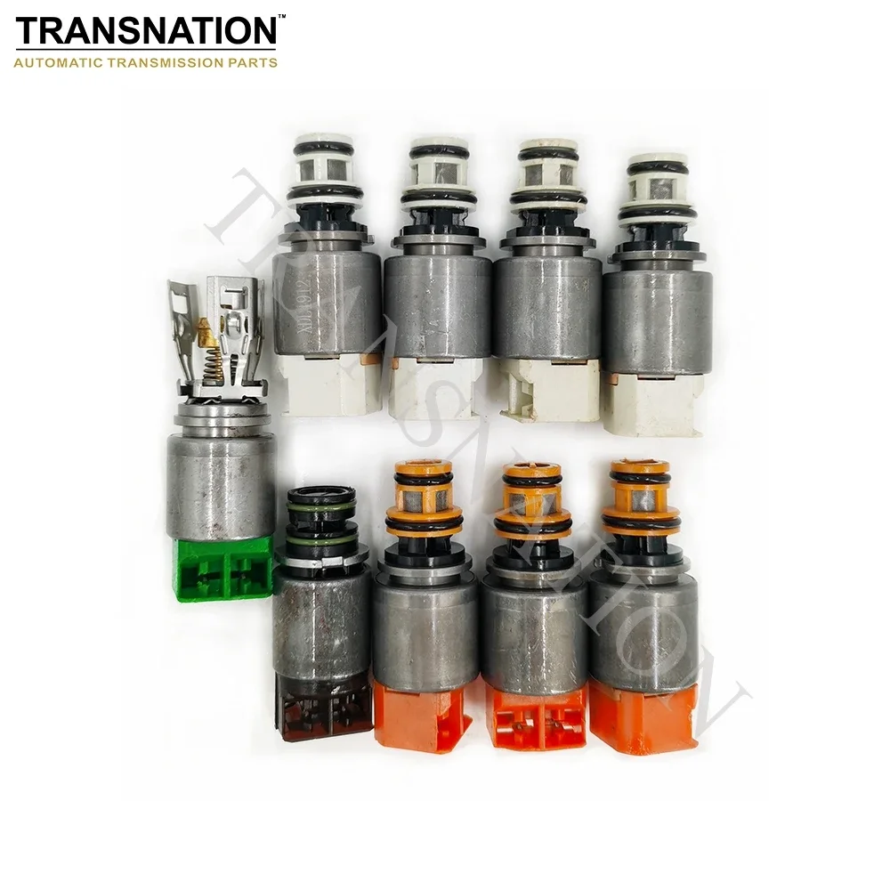 재건 8HP-45 8HP45 자동 변속기 솔레노이드 키트 9PCS BMW X3 F25 랜드 로버 디스커버리 재규어 자동차 액세서리