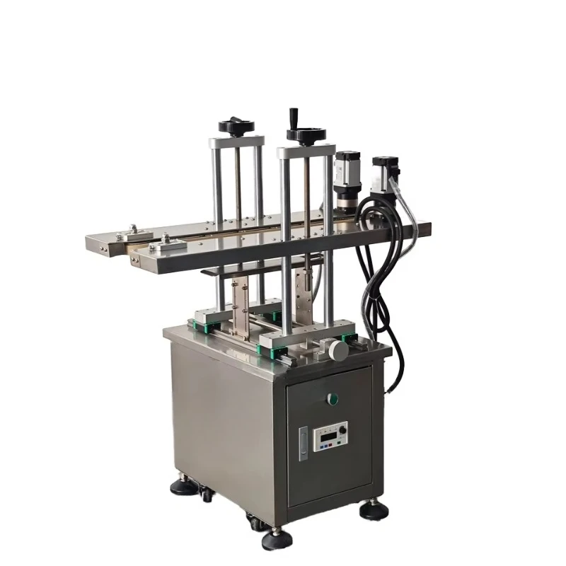 

Automatic Servo Bottle Clamping Transition Machine Conveyor Plastic Square Metal Bottom Spraying Code