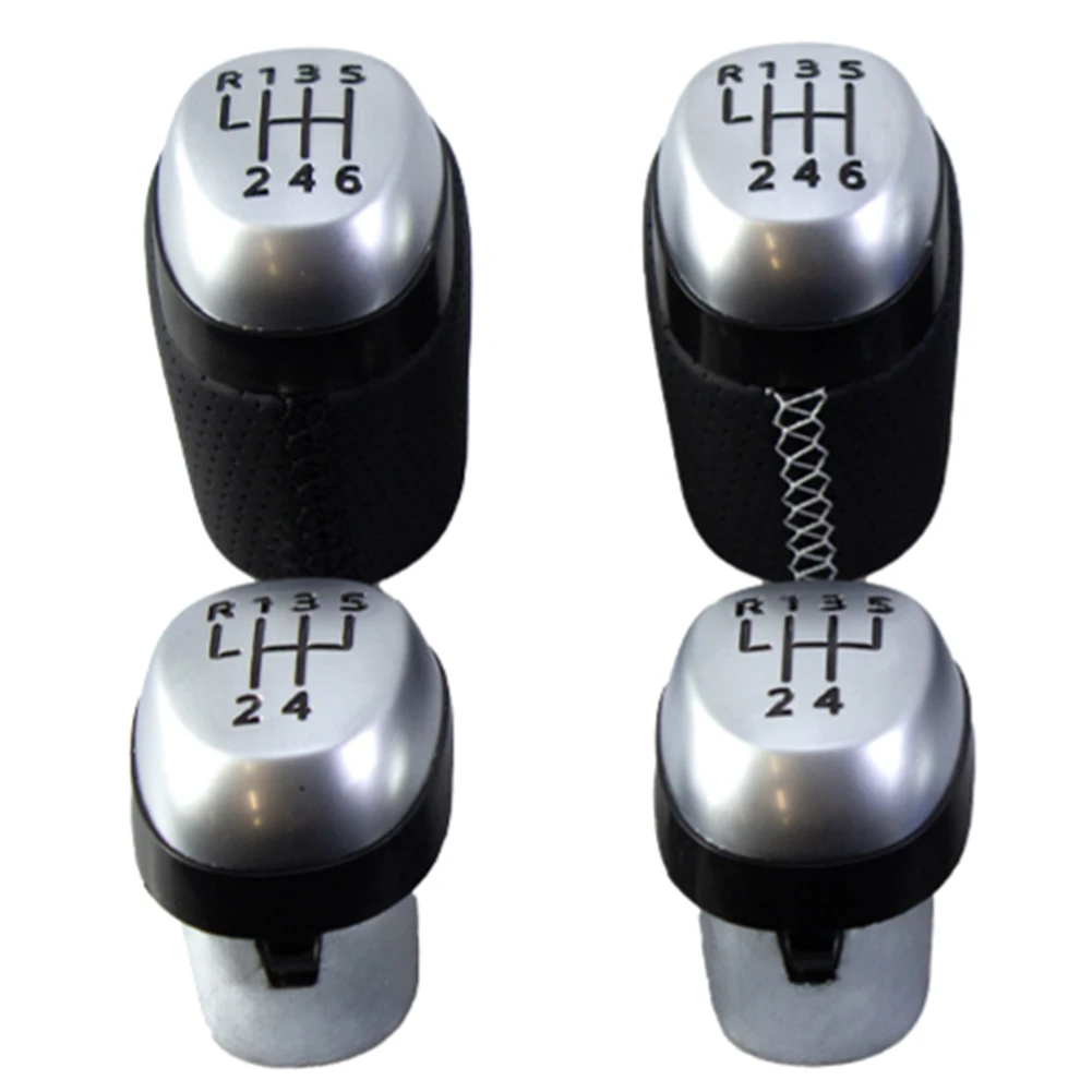 

Черно-белая ручка ручного переключения передач Черно-серебристая Эстетика Процесс бесшовной установки Идеальная посадка Дизайн