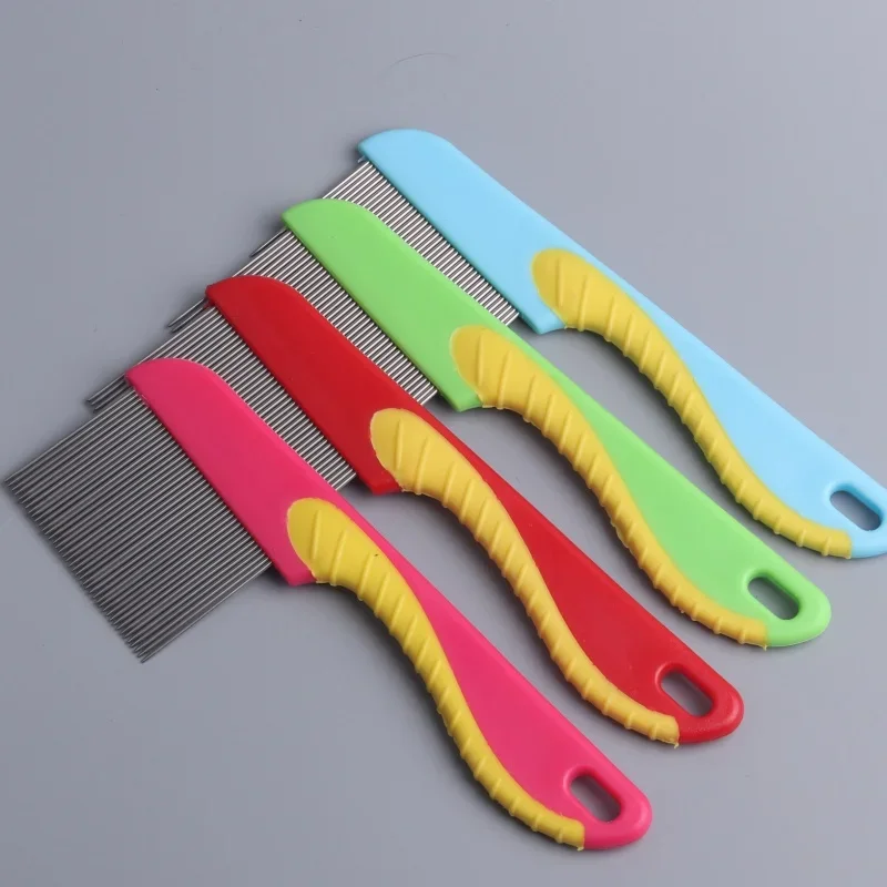 Pet flea comb, pet dog cat universal insecticide egg, remove floating hair, pet comb to remove lice, comb open hair knots for be