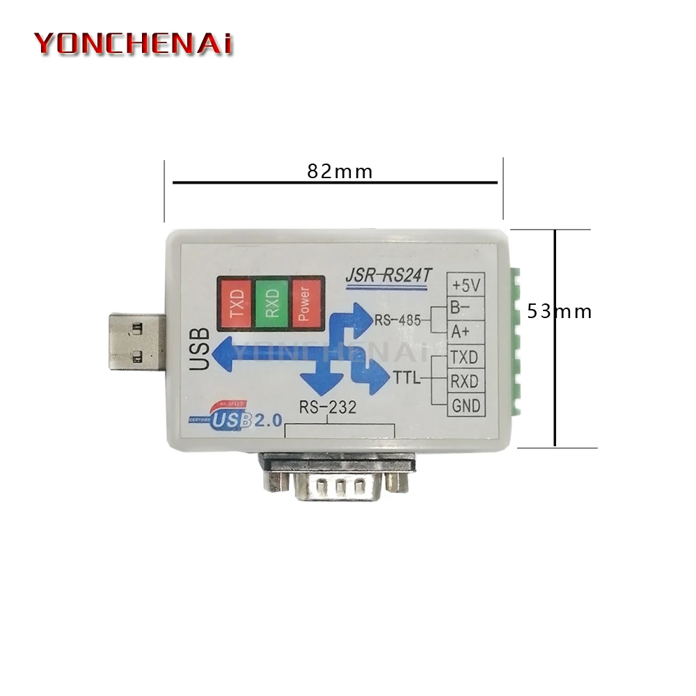 USB TO RS232 / RS485 / TTL Industrial Isolated Converter