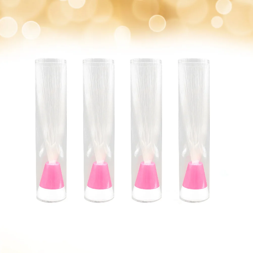 4Pcs Glowing Fiber Optic Light Colorful LED Luminous Party Favor Safe Energy-Saving Christmas Decoration Wedding Centerpiece