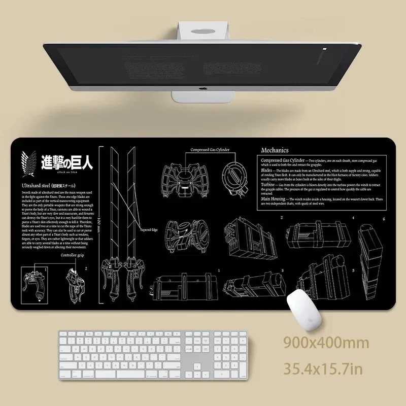 

Drawing Mechanical Mouse Pad Gaming Mousepad Gamer Mouse Mat Keyboard Mat Desk Pad Carpet Mousepads for Computer Laptop Pad