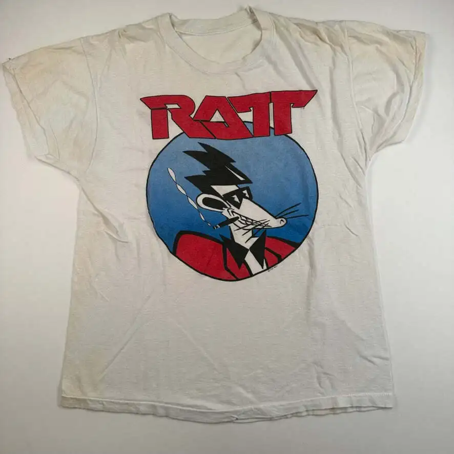 Vintage 1987 Ratt T Shirt Medium Dancing Undercover World Tour