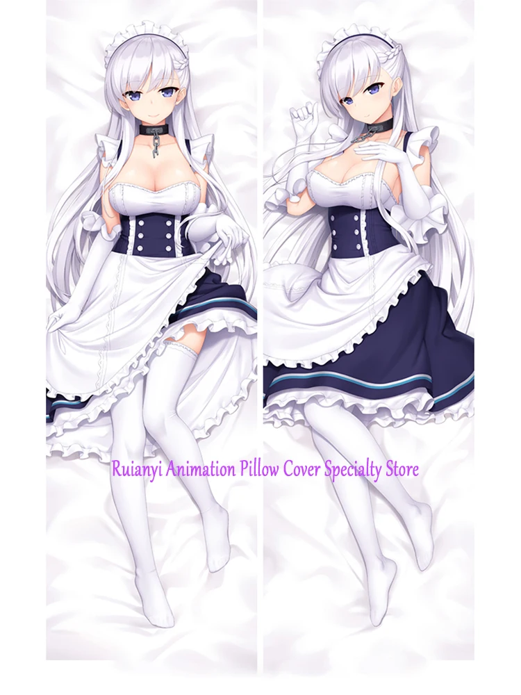 غطاء وسادة على الوجهين من Dakimakura-Anime للبالغين ، فتاة جميلة ، طباعة الجسم ، غطاء وسادة بالحجم الطبيعي