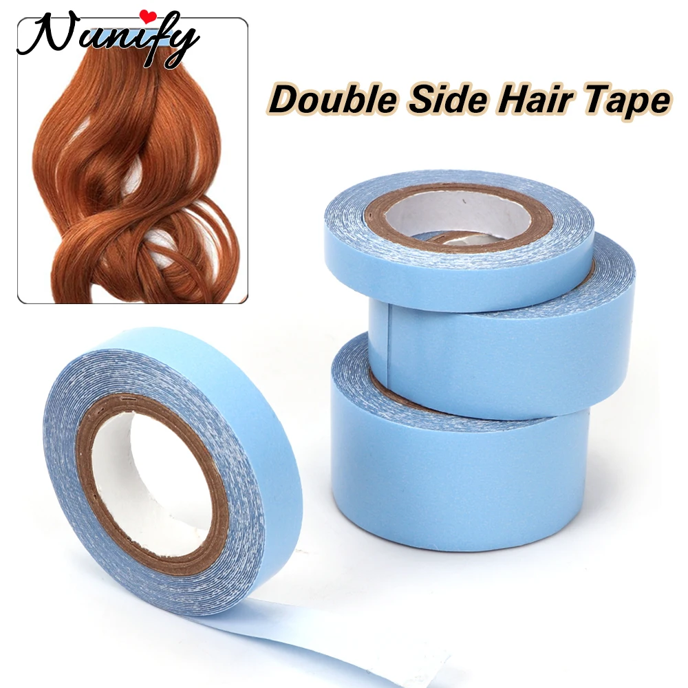 Haarsystem-Klebeband, doppelseitiges Walker-Klebeband, Ultra-Hold-Haarverlängerungsbänder für Spitzenverschluss, 0,8 cm, 3 Yards/Rolle, Spitzenfront-Perückenkleber – Detail 2