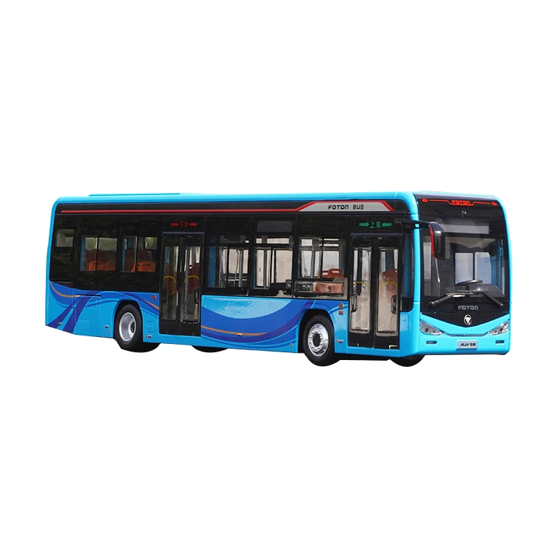 

High quality 1/36 Scale FOTON Auv BJ6129EVCA Diecast Electric Bus Model for Christmas gift, display
