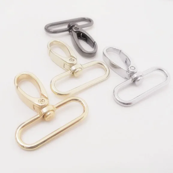 

Bag Parts Accessories Swivel Hook Purse Lobster Claw Clasp Handbag Dog Clasp Ladybag Snap Inner 1 1 /2 Inch 1pcs HK-083