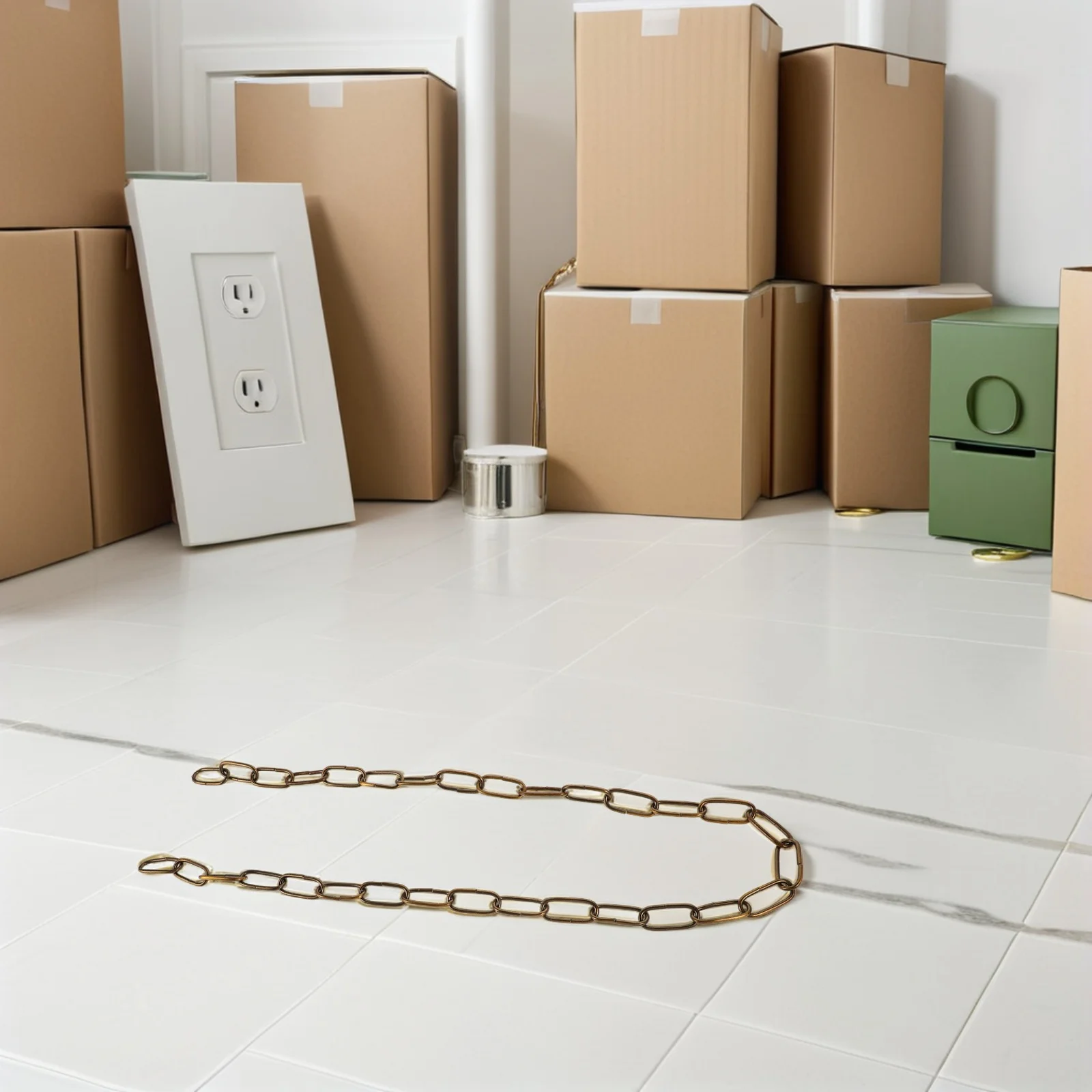 

Vintage Metal Chandelier Chain Adjustable Hanging Pendant Lamp Chain Detachable Link for Ceiling Lighting Fixture Parts Home