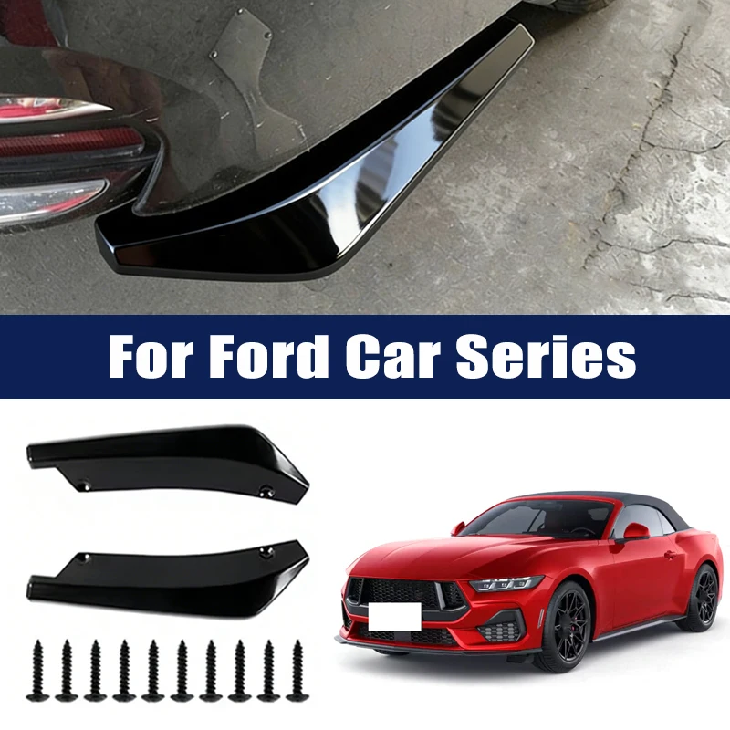 

Car Rear Bumper Lip Diffuser Splitter Spoiler Scratch Protector For Focus Fiesta Mustang Escape Explorer Edge F150 Ranger