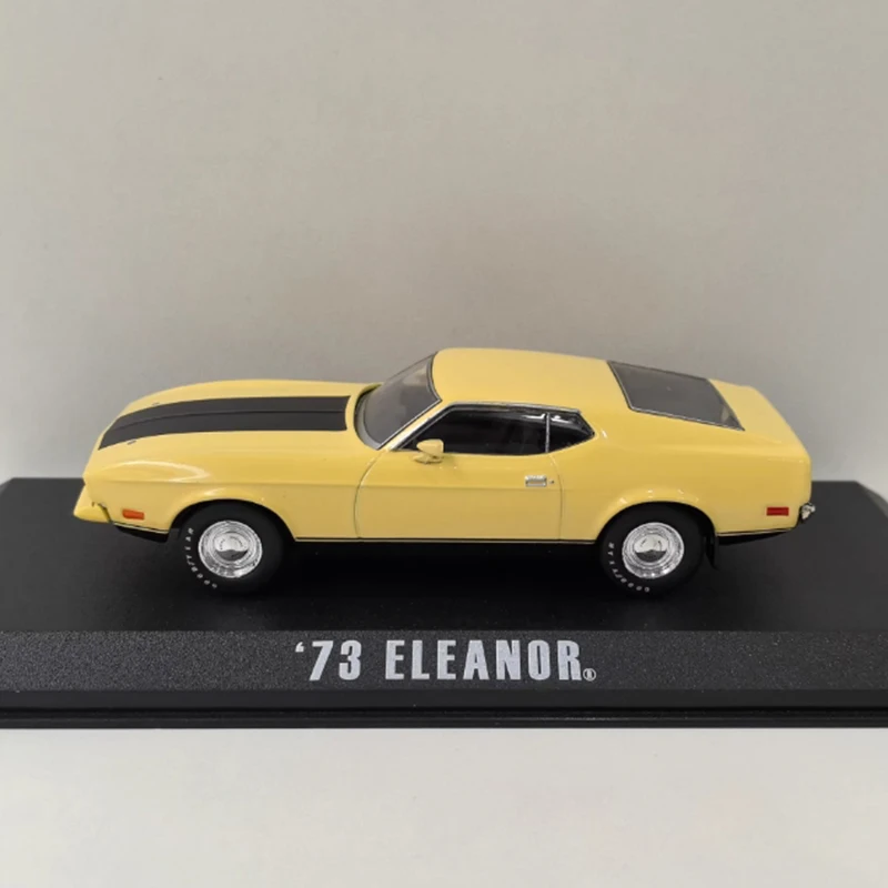 

Greenlight масштаб 1/43 ELEANOR 73, имитация сплава, модель автомобиля, статическая коллекция, украшенные праздничные подарки, игрушки, сувенирный подарок