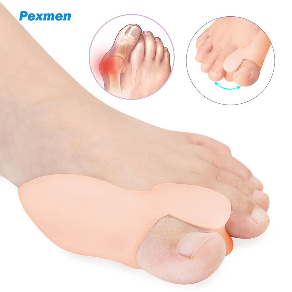 

Pexmen 2/4 шт., защита подушки для большого пальца стопы