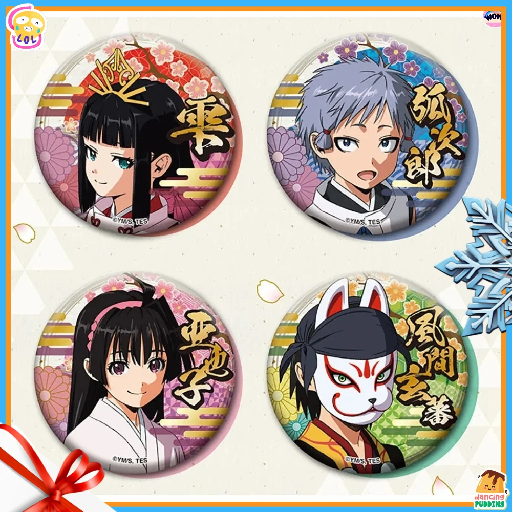 

Новая оригинальная коллекция японского аниме EAKI, круглый значок, ювелирный подарок для детей, подарки-сюрпризы на день рождения