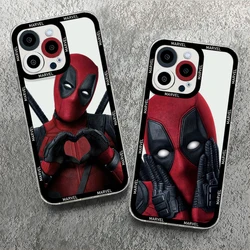 Marvel Deadpool Clear Case For Samsung A73 A72 A71 A53 A52 A51 A50 A42 A32 A30 A23 A22 A13 A12 A11 A35 A55 5G