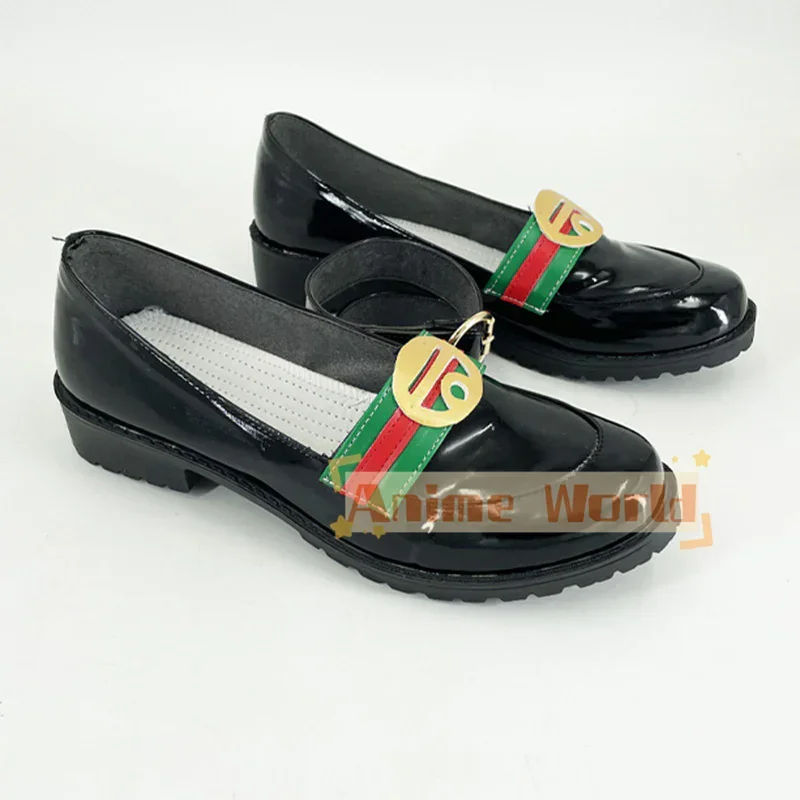 Dea della Vittoria: Nikke Mica: Snow Buddy Scarpe Cosplay Stivali di Carnevale di Halloween Realizzati su misura