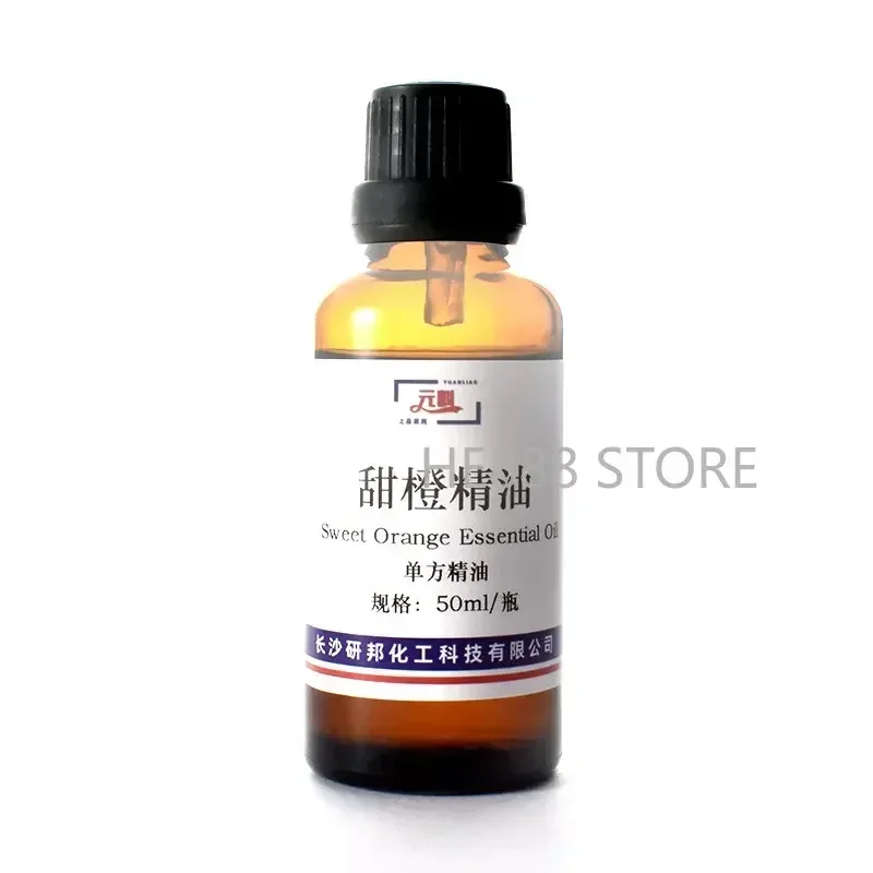 50ML Sweet Orange Essential Oils 100% Pure Nature for Aromatherapy Moisturizing and Rejuvenating Facial Body Massage Fresh Air