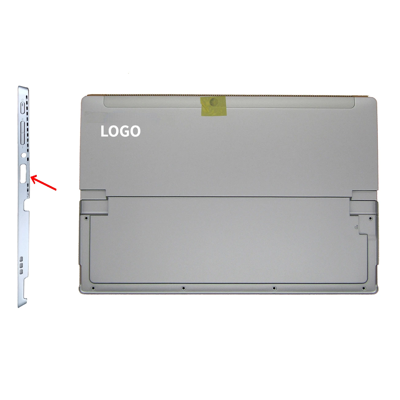 

New Original Top Lid LCD Back Cover for Lenovo MIIX 520 520-12IKB 525-12 Tablet Shell 5CB0P95174 5CB0P95167 Silver