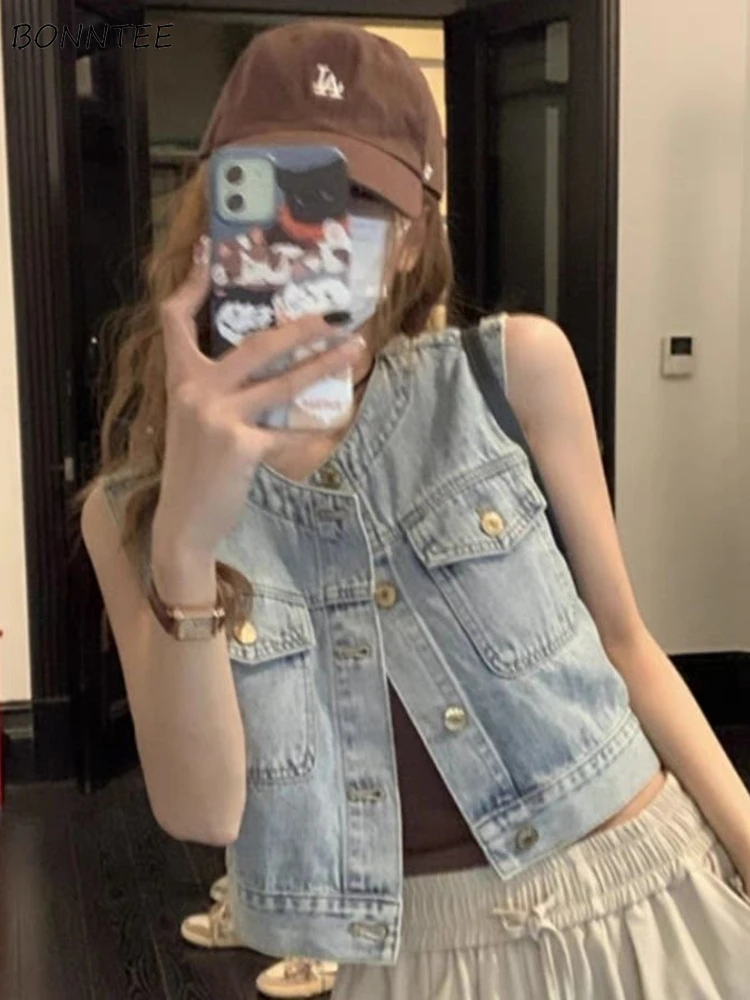 

Женская универсальная укороченная верхняя одежда в стиле ретро с карманами