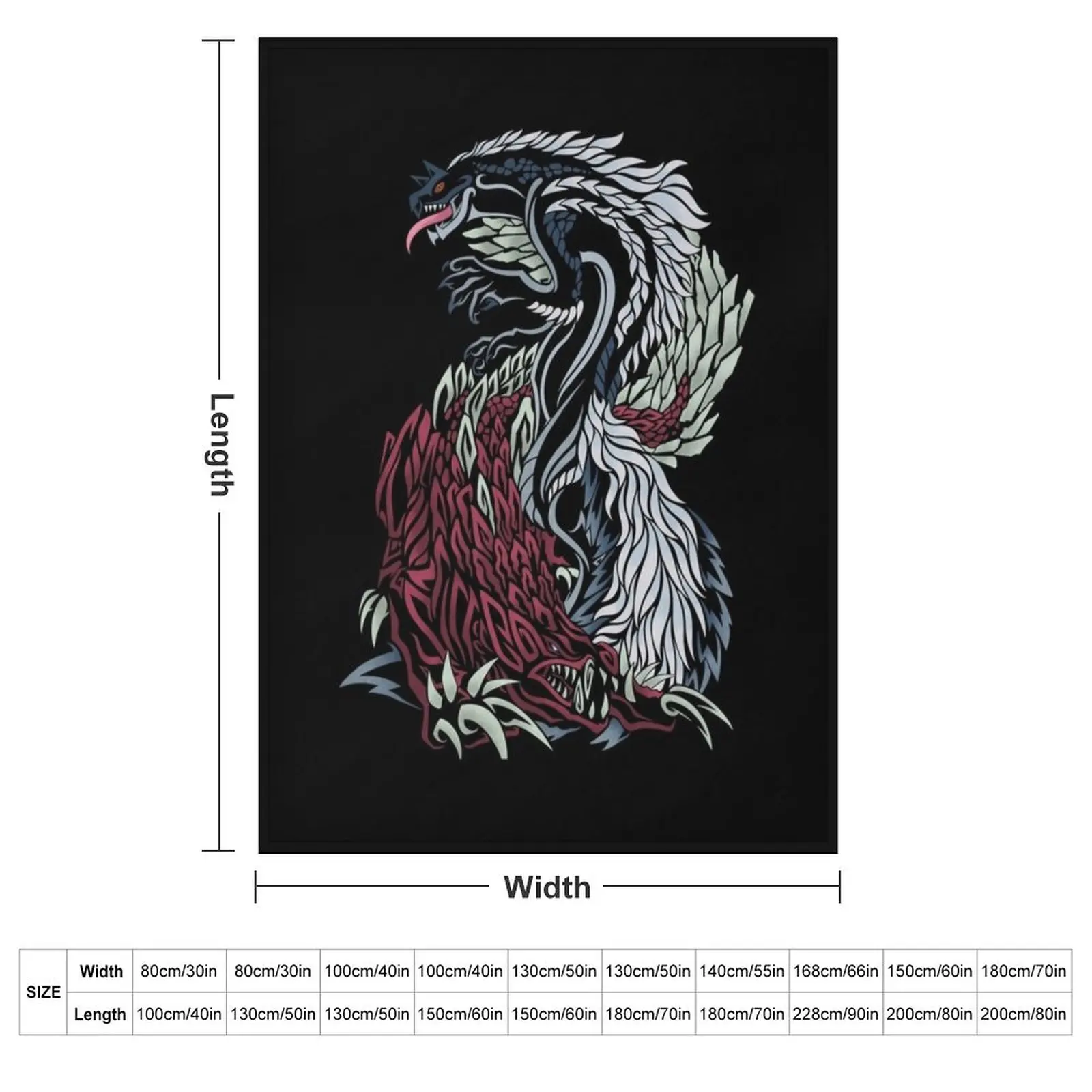 Monster Hunter tobi kadachi and odogaron T-Shirts Gift For Fans, For Men and Women, Gift Mother Day, Father Day Throw Blanket