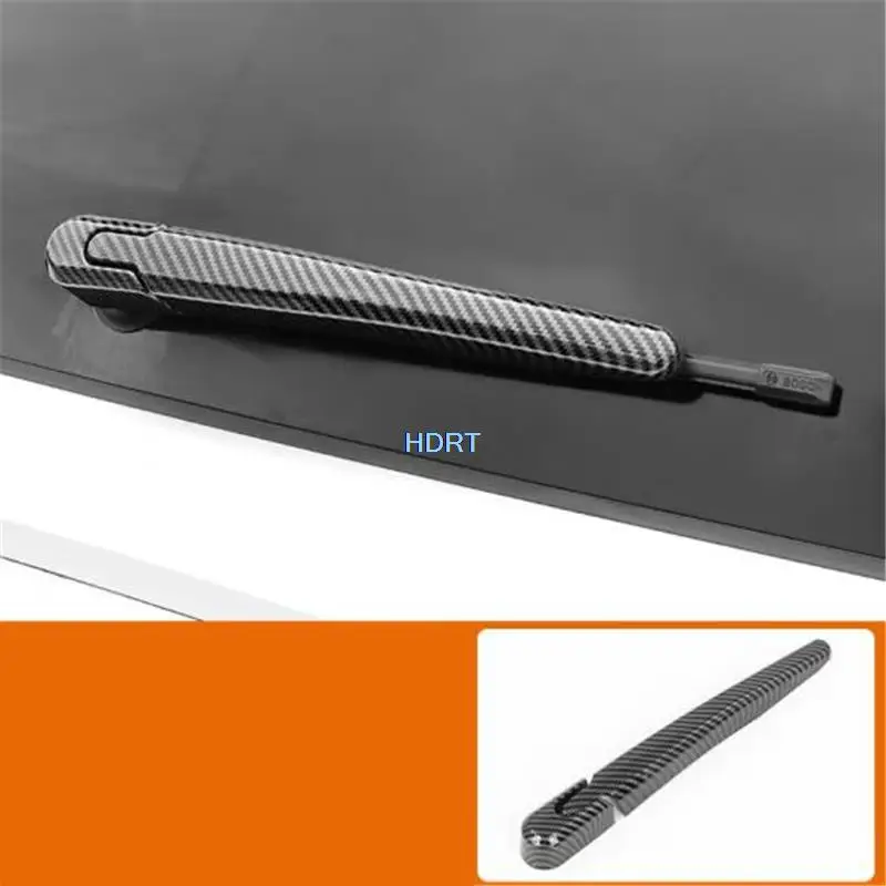 

Car Style Rear Trunk Window Rain Wiper Protective Cover Trim Strip Protector Decoration Accessories For GWM Wey Tank 500 2022 +