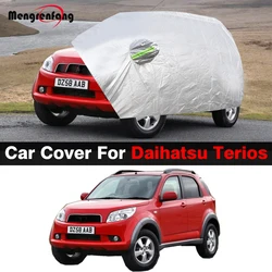 Full Car Cover For Daihatsu Terios 2006-2025 Windproof Auto Sun Anti-UV Rain Snow Dust Proof Protect Cover
