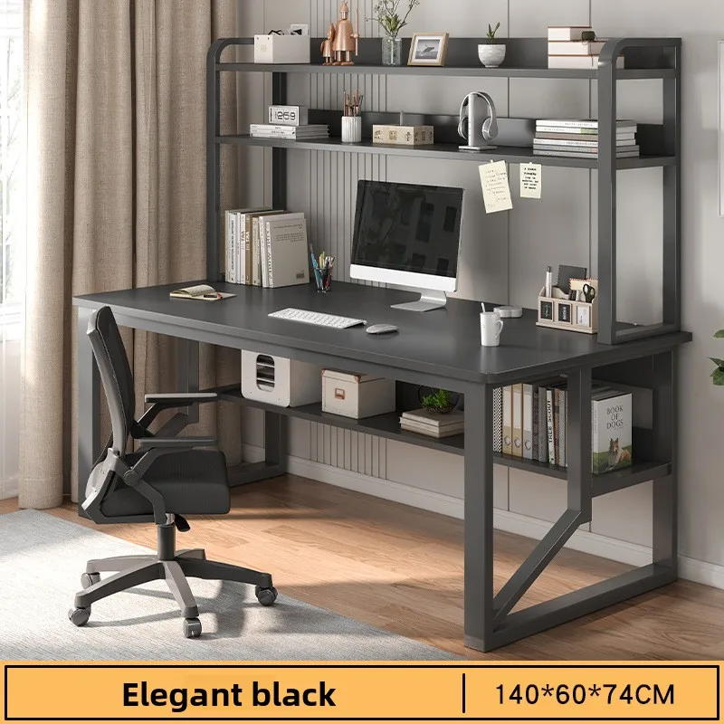 Stable Computer desk multi-layer shelf bookshelf integrated learning desk house simple desk