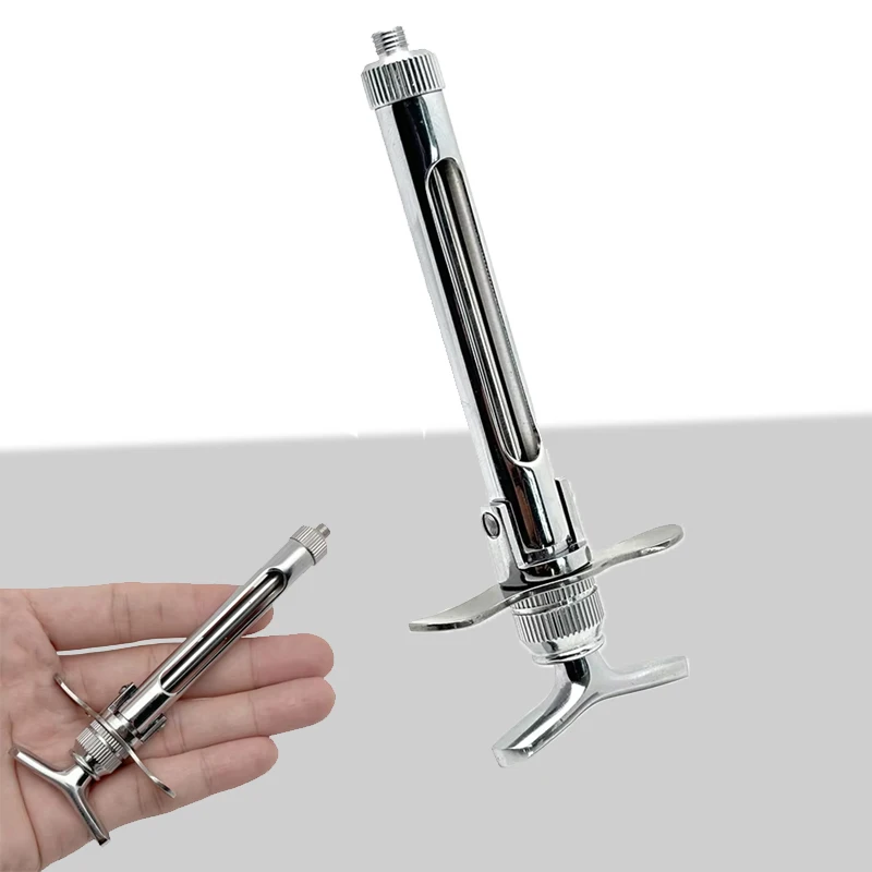 

Стоматологический шприц из нержавеющей стали, 2,2 мл, аспирационный стоматологический хирургический инструмент в стиле ручки, инструменты для стоматолога