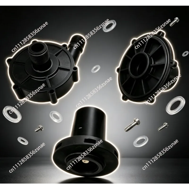 MD/MP100RM Magnetic Circulation Pump Head Complete Set of Accessories Impeller Front Cover Isolation Sleeve Acid-base Pump