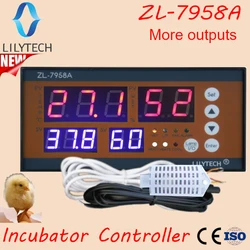 ZL-7958A, Incubator controller, Multifunctional Automatic Incubator, egg hatcher controller, ZL-7918A, ZL-7903A, lilytech