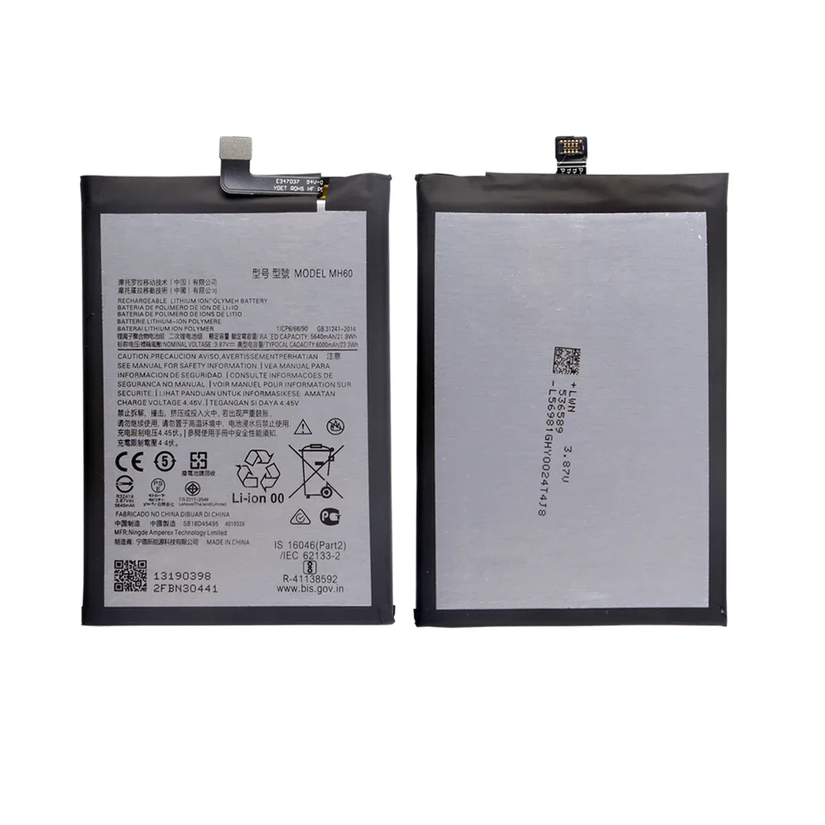 100% oryginalna bateria MH60 6000mAh do Motorola Moto G10 zasilane baterie do telefonu + narzędzia