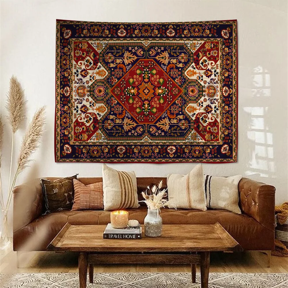 T-Turkey P-Persian B-Bohemian Anime Tapestry Hanging Tarot Hippie Wall Rugs Dorm Wall Hanging Sheets