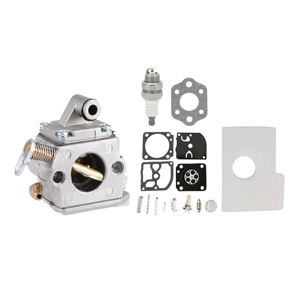 Fuel Efficiency MS170 Carburetor 1.2in Lightweight Aluminum Carburetor Aluminum Alloy Construction For MS170 MS180