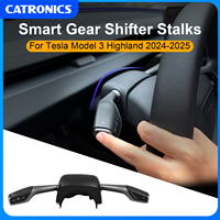 Catronics Tesla Smart Gear Shifter Stalks for Model 3 Highland 2024-2025 Signal Wiper Handle Shift Lever Car Accessories