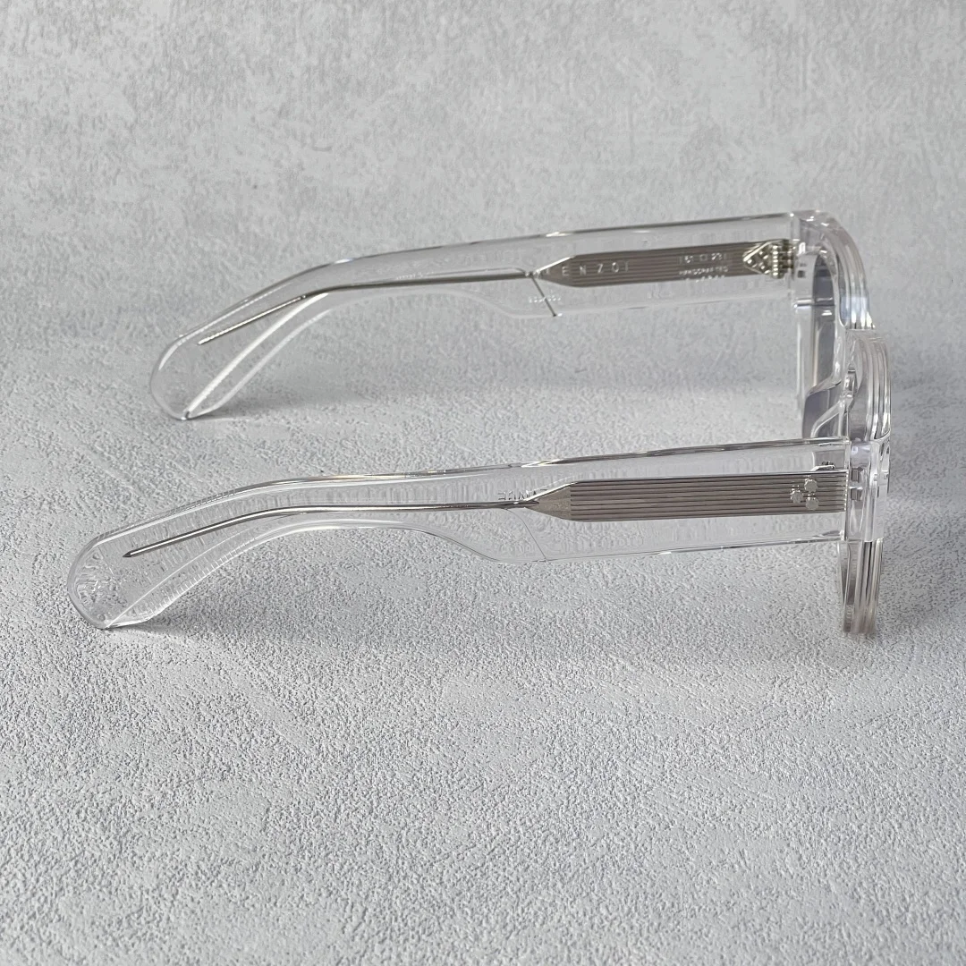 JMM Enzo Большие квадратные солнцезащитные очки UV400 Дизайнерские очки в японском стиле для мужчин и женщин Ретро Классические уличные очки