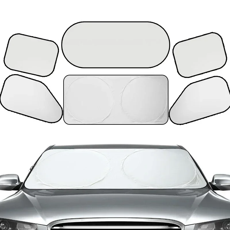 Car Sunshade Covers Cover Universal Windscreen Folding Visor Reflector Windshield Auto Window Sun Shade Protector