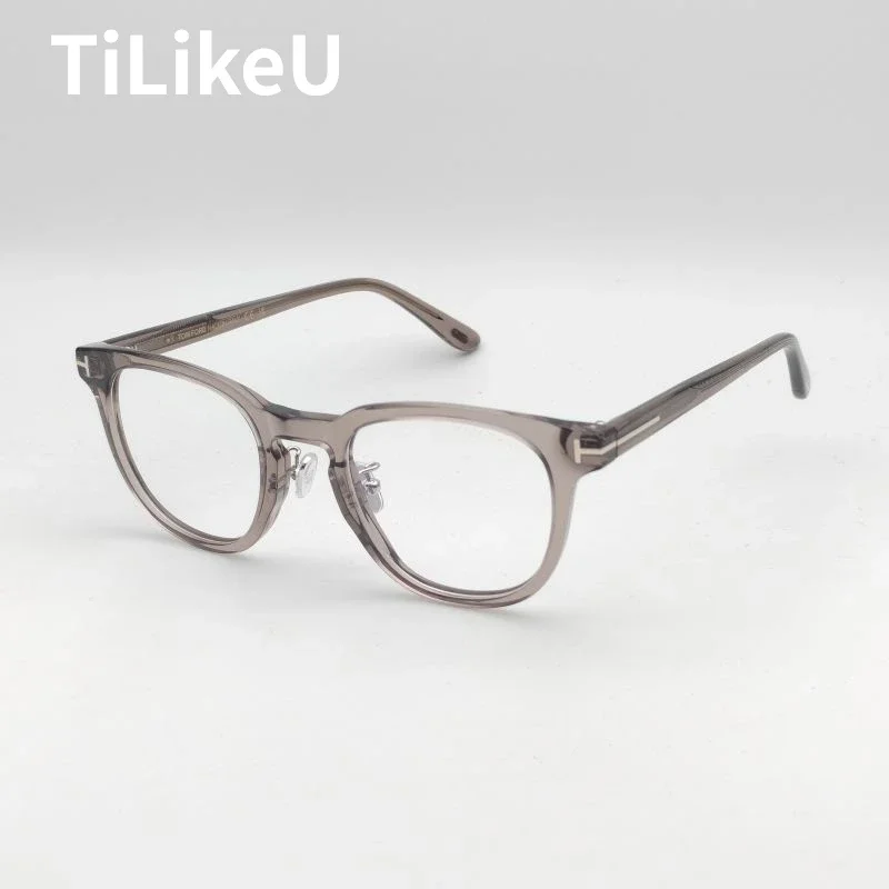 

Retro Oval Full-rim Acetate Glasses Frame Vintage Style Men Women Business Eyeglass Myopia Glasses Frame Luxury Designer Eyewear