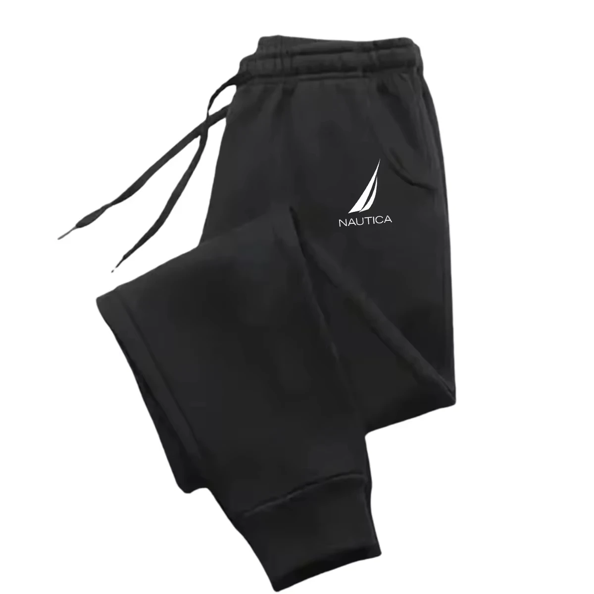 Herren-Jogginghose mit Aufdruck, Freizeithose für Outdoor, Fitness, Sport, Jogging, Trendige Hip-Hop-Laufhose, Modische Streetwear – Detail 4