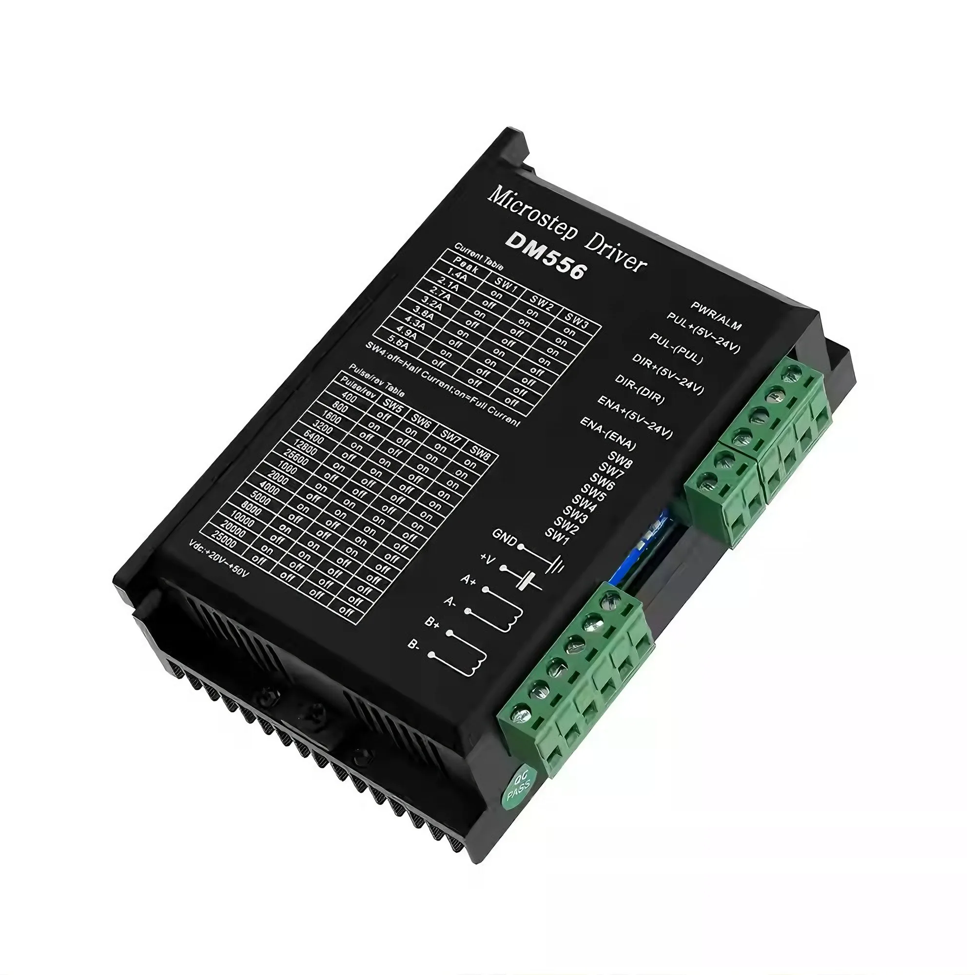 DM556 Digital Stepper motor driver 2 phase 5.6A for 57 86 stepper motor NEMA23 NEMA34 Stepper Motor Controller