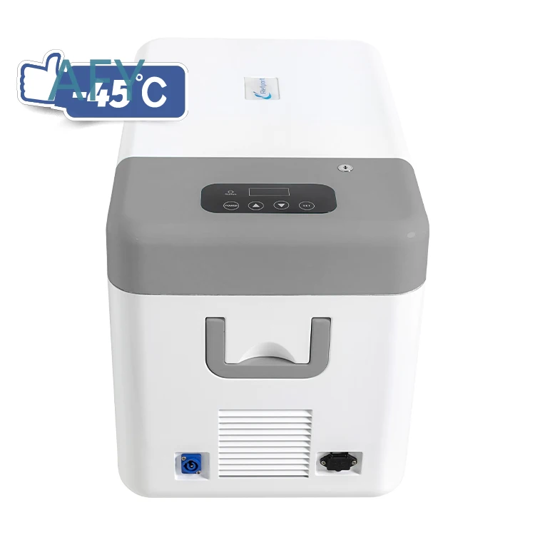 Refport Portable Medical Chromatography Refrigerator for Lab Equipment Desktop Low Temp -45C Stirling Cooler Fridge for HPLC