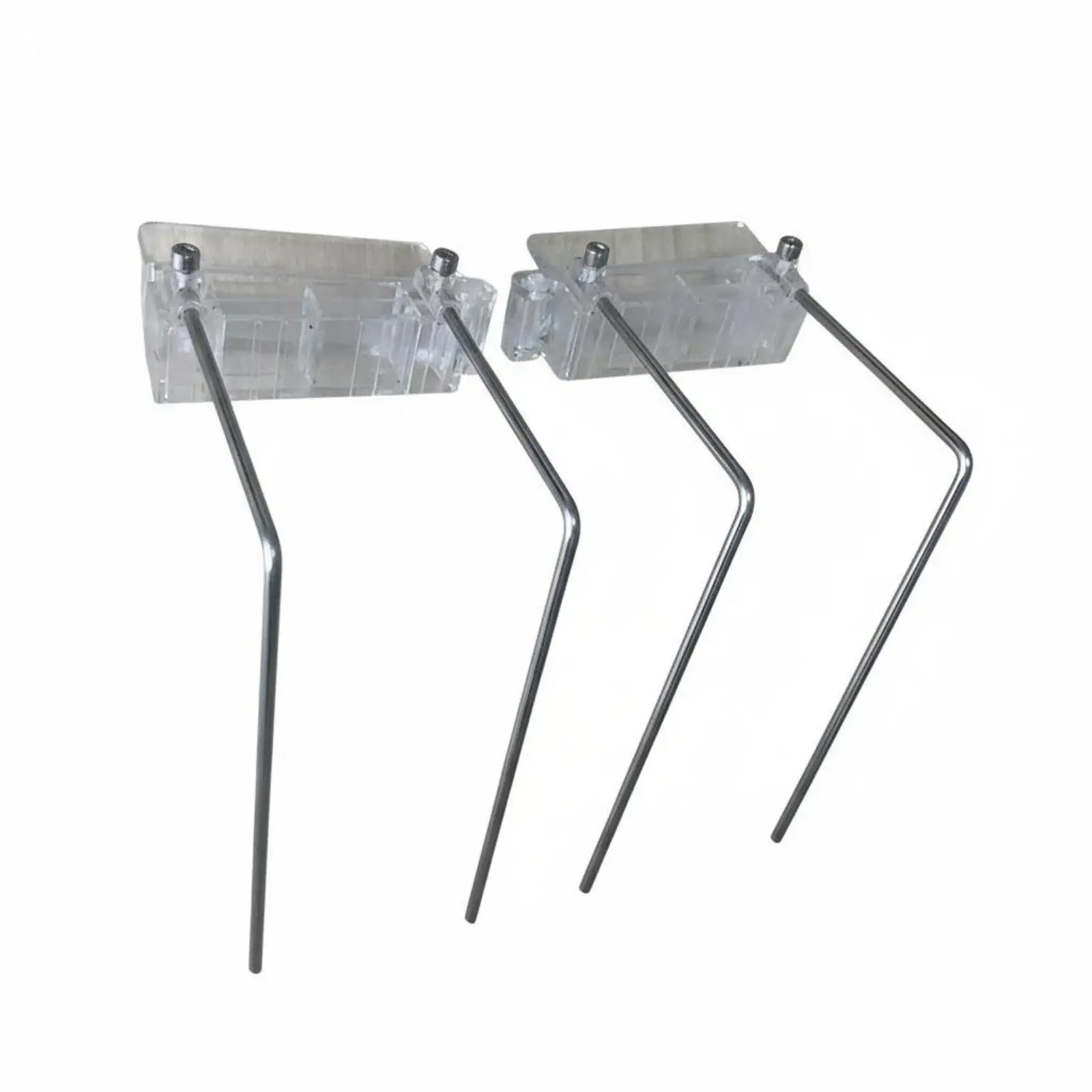2 Pieces Fishes Tank Light Mounting Bracket Fits Rimmed & Rimless Tanks