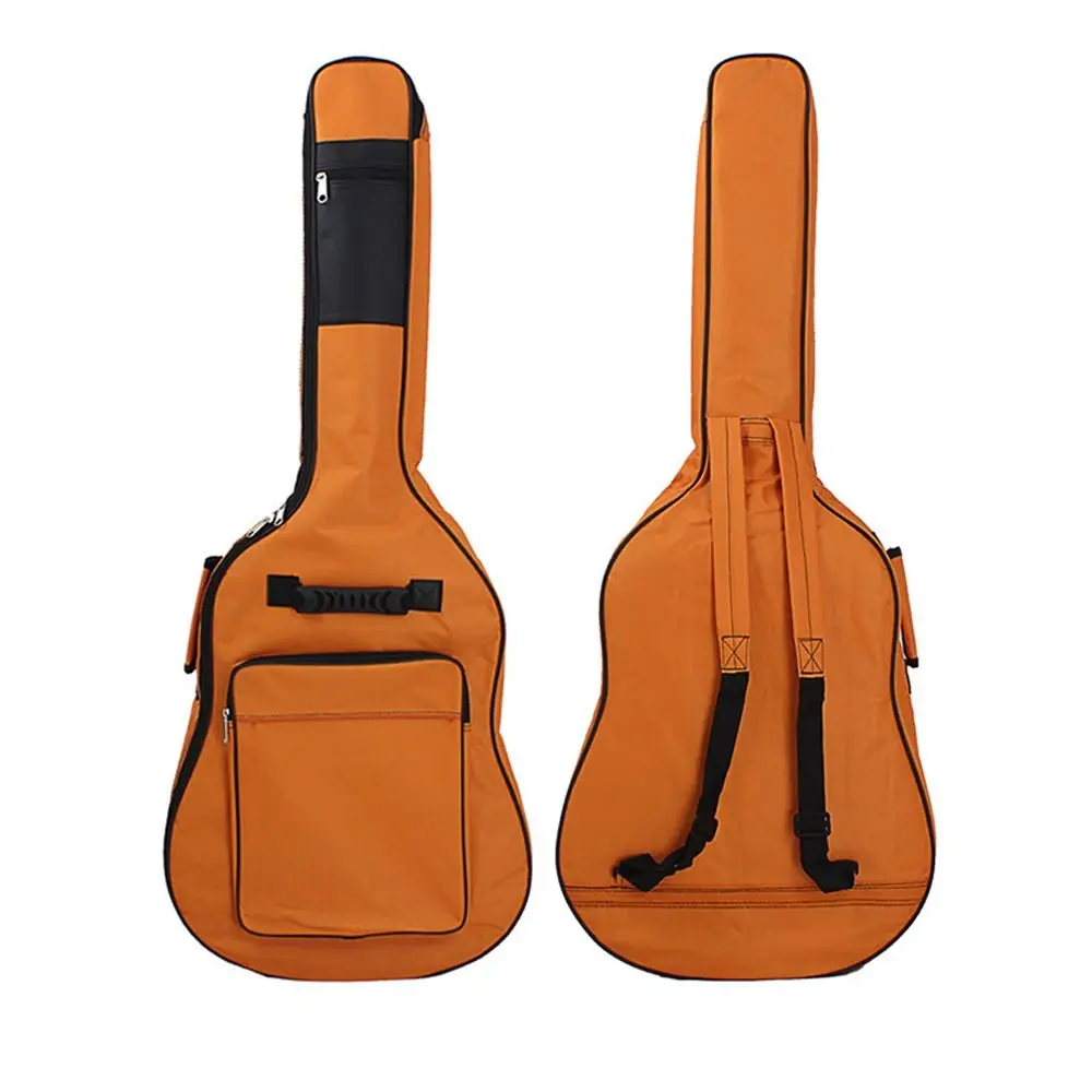 Double Straps 600D Oxford Cloth Waterproof Women Men Backpack Electric Guitar Case 40/41 Inch Guitar Bag Shoulders Bag