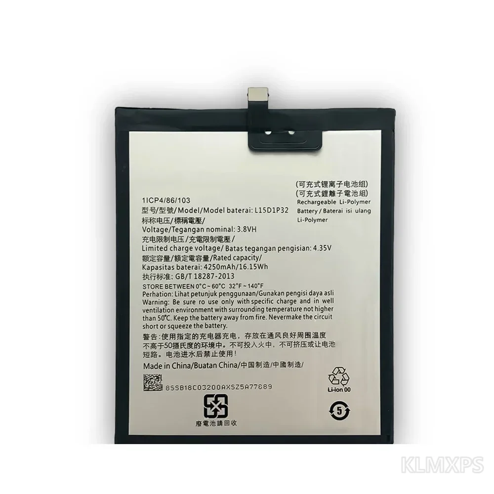 Tablet Replacement Battery L15D1P32 4250mAh For Lenovo PB1-750M PBl-750P Tab3 8 Plus TB-8703F TB-8703X Compatible Models