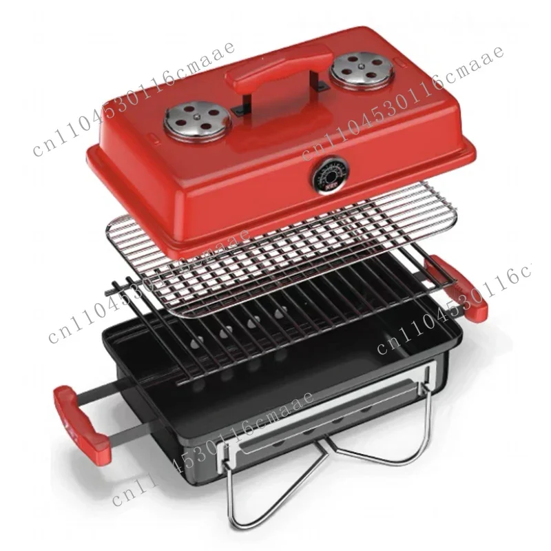 

New Charcoal Grill Charcoal Barbecue Stove Home Folding Portable Barbecue Grill