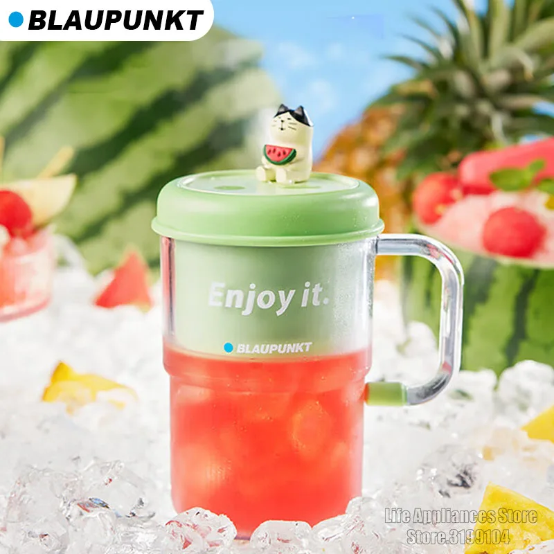 

BP-GZ02 Electric Juicer Portable Freshly Squeezed Fruit Juice Smoothie Milkshake Juicer Cup USB Rechargeable for Kitchen Camping