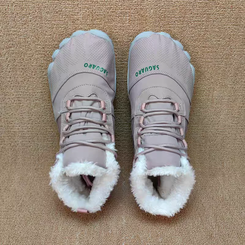 Winter Weight Lifting Sneakers for Couples Keep Warm Men Women Squat Hard Pull Shoe Anti-Slippery Gym Training Shoes Unisex