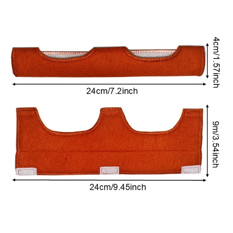 2pcsFlame Retardant Cotton Sweat Band For Helmet Sweatbands Hard Hat Welding Sweat Band Cushion Sweatband Helmet Summer Headband