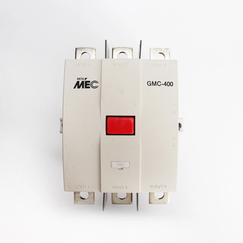 

ac/dc contactor GMC-400 2a+2b with auxiliary on side the coil both general silver point