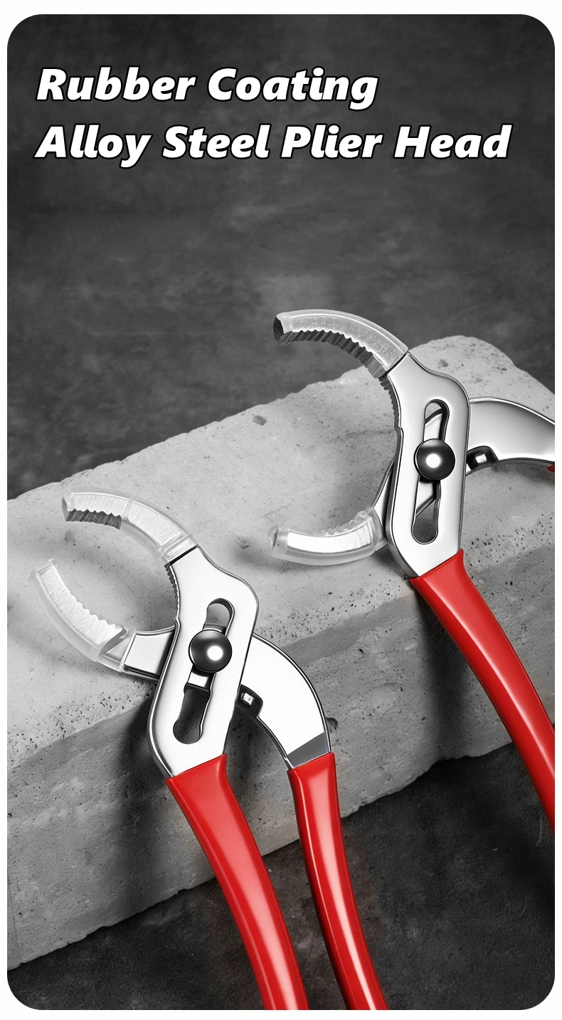 Wide Opening Hand Drill Chuck Pliers Soft Jaw Multi Functional Anti Slip Adjustable Drill Chuck,Valves,Bathrooms,Pipe Pliers