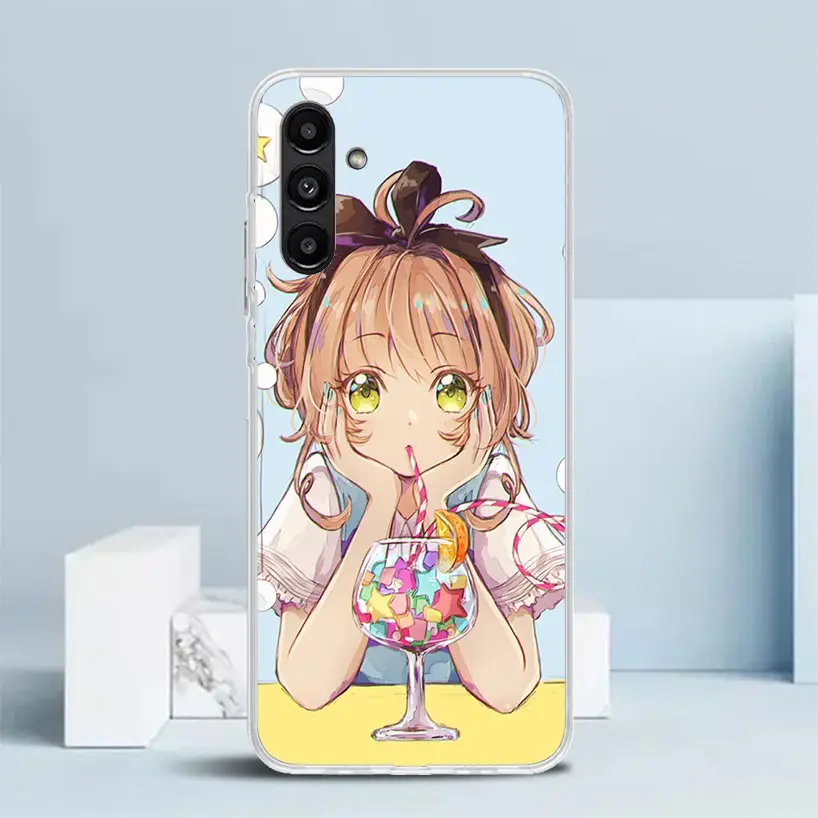 CardCaptor Sakura Anime Phone Case For Samsung Galaxy A15 A14 A13 A12 A55 A54 A53 A52 A35 A34 A33 A32 A25 A24 A23 A22 A04S A03S