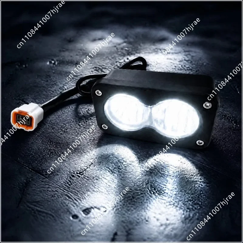 LED Baja Style Head Light Dual Color Amber White Plug & Play Offroad Lamp Kit With Bracket For Talaria XXX 3X，tool parts